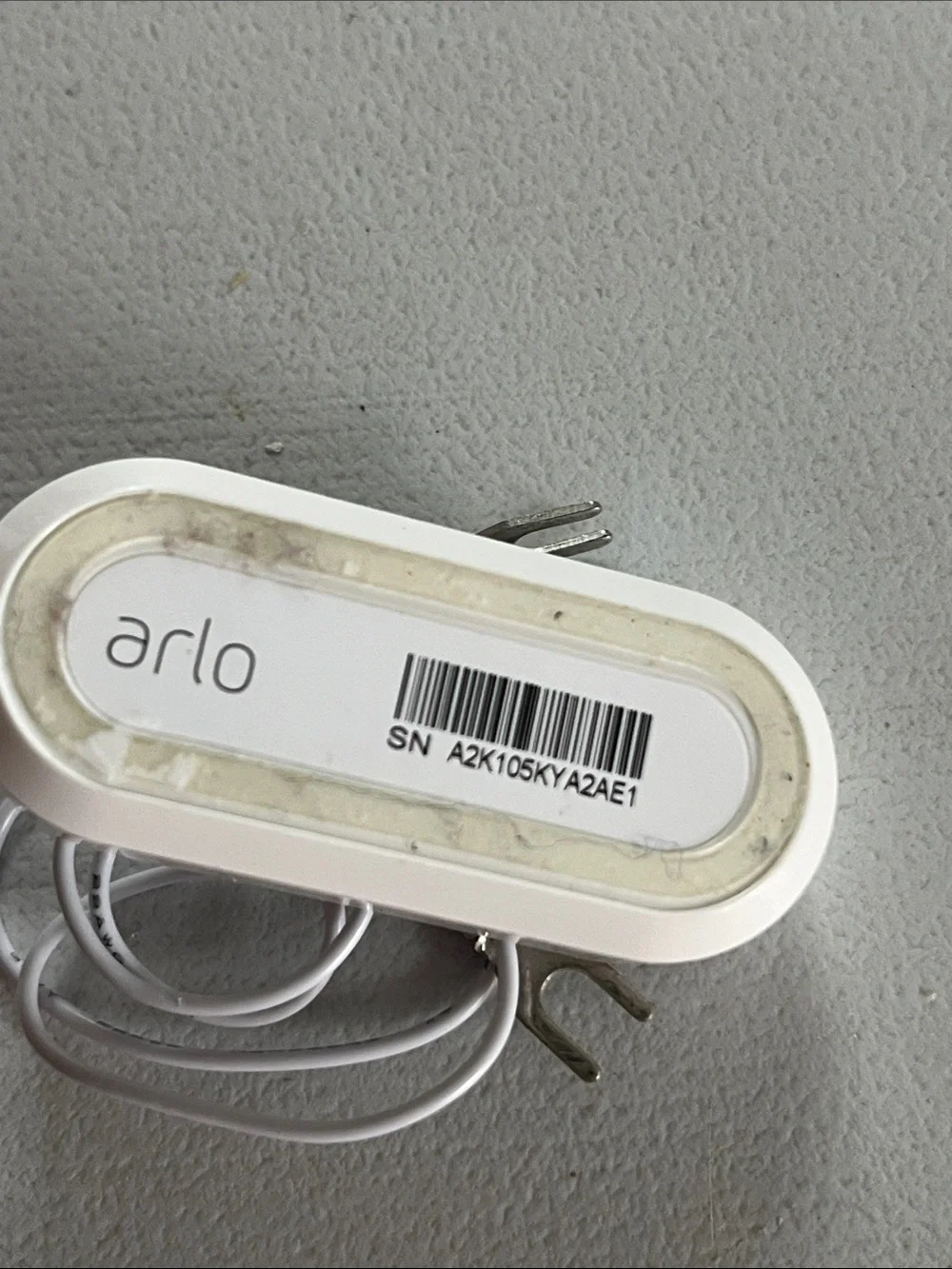 Arlo video doorbell camera smart security wired only model AVD1001